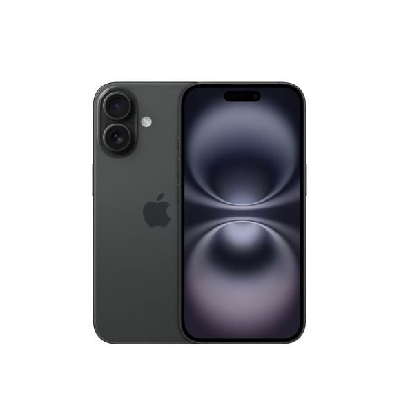 Apple iPhone 16, Svart